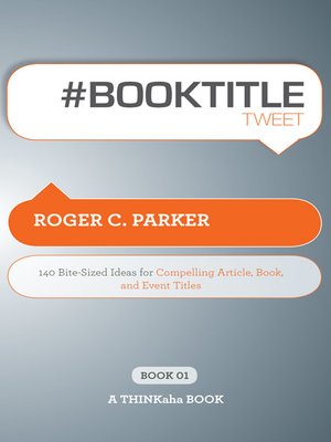 cover image of #BOOK TITLE tweet Book01